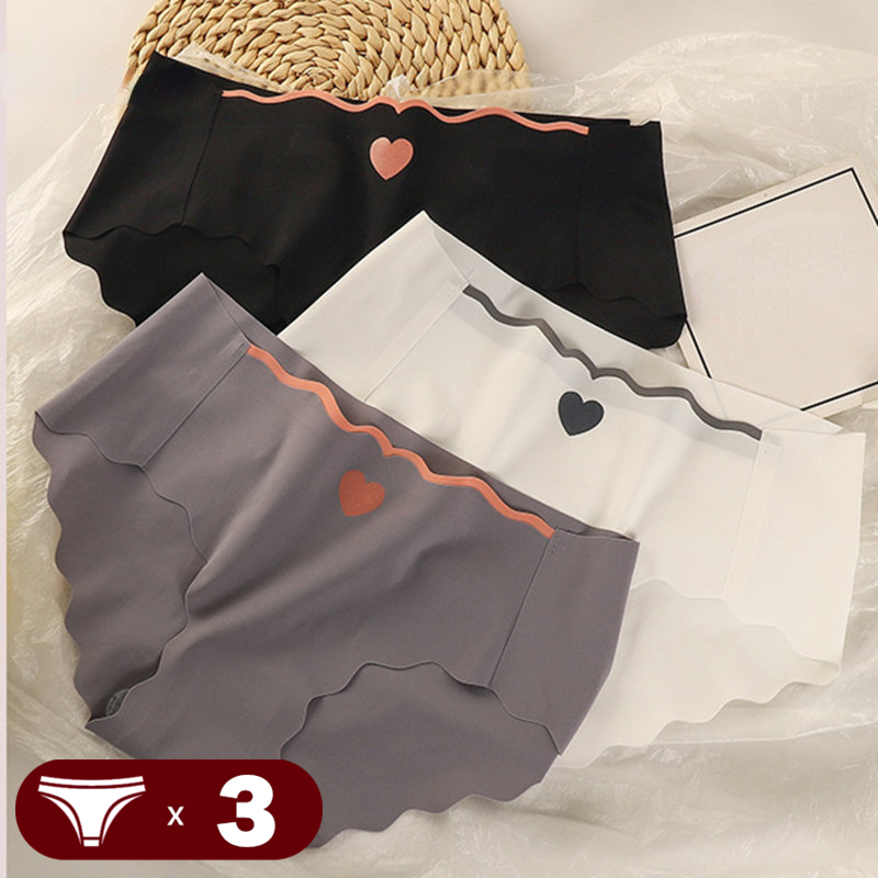 Multi Pack Underwear - 3 potong/lot celana dalam wanita sutra