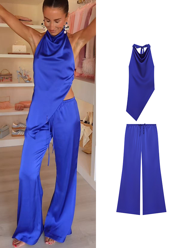 Suspender Tank Top - TFMLN 2026 Atasan Halter Wanita Set
