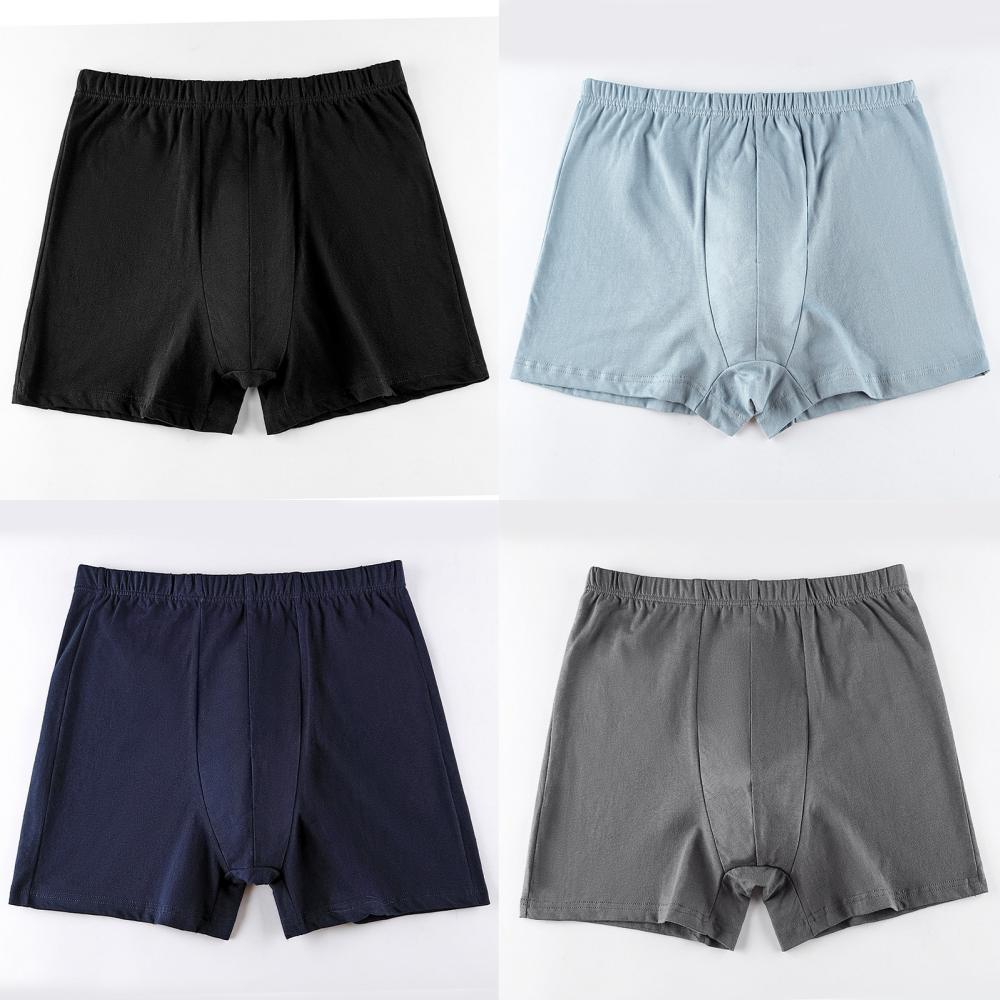 Boxer Brief Pack Cotton - Celana Dalam Pria Katun 4 Buah