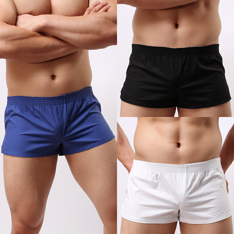 1 Pak Boxer Katun Pria - Tenun - Boxer Brief Pack Cotton ulasan dan harga